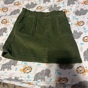 Corduroy skirt